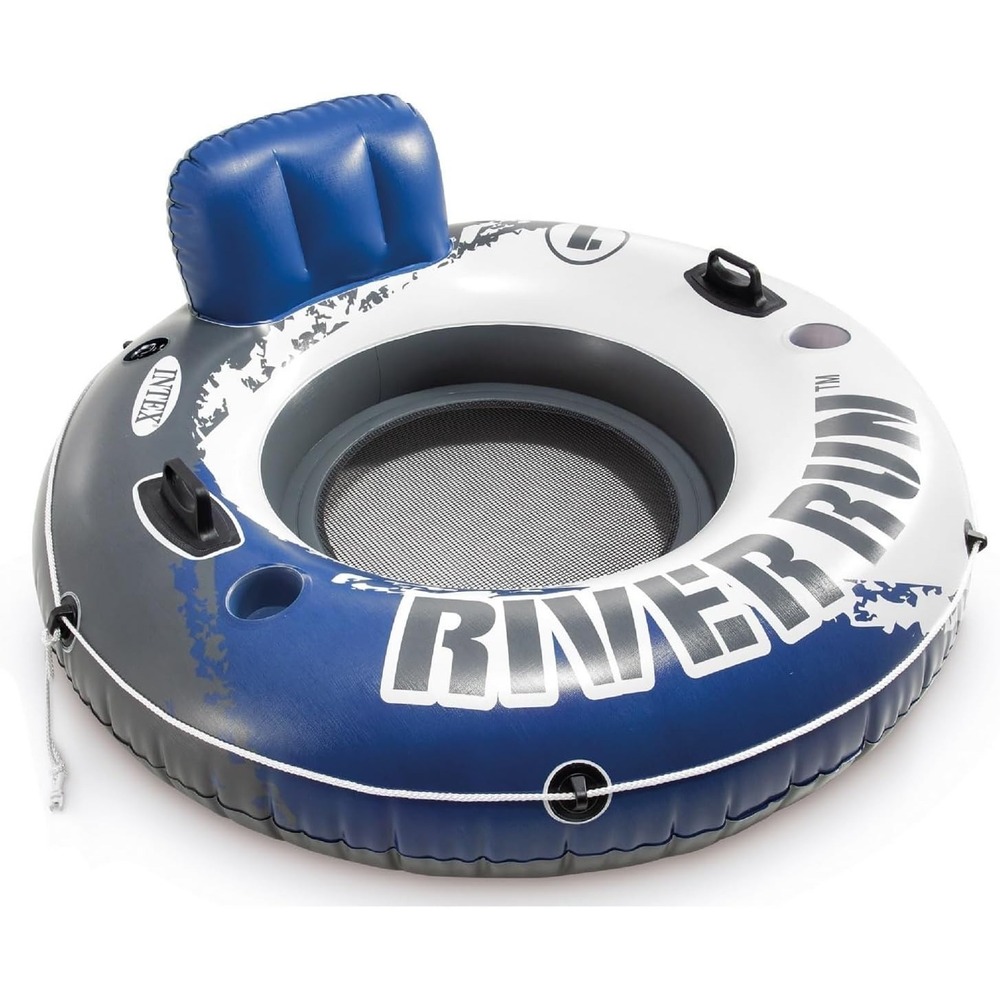 Intex River Run 53″ Inflatable Inner Tube Raft‎ – Connectable with Handles